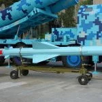 Die iranischen Marine-Marschflugkörper sind auf Schiffsabwehr ausgerichtet und häufig Nachbauten ausländischer Konstruktionen, wie der hier zu sehenden C-802 aus China.