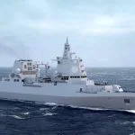 So könnte die neue Luftverteidigungsfregatte F127 der deutschen Marine einmal aussehen – Fest steht seit heute jedenfalls, dass sie das neue AEGIS Integrated Combat System als FüWES aus den USA erhalten wird.