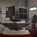 München ins All: Flamingo-1 Satellit von Vyoma während der Testkampagne am Boden. (Copyright: Vyoma, Download)