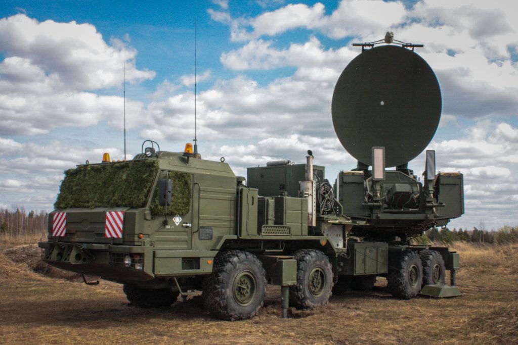 Das russische System zur elektronischen Kampfführung Krasukha.