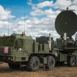 Das russische System zur elektronischen Kampfführung Krasukha.