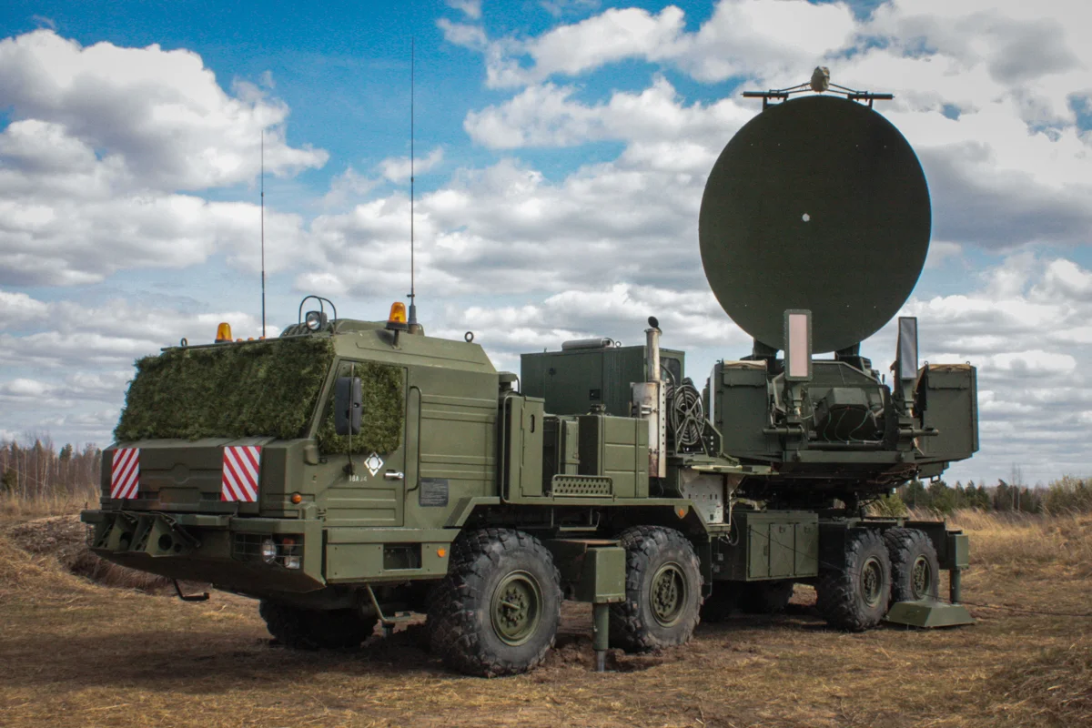 Das russische System zur elektronischen Kampfführung Krasukha.