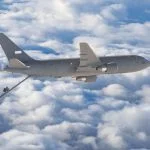 Das Tankflugzeug vom Typ Boeing KC-46 hat seinen Erstflug erfolgreich absolviert.