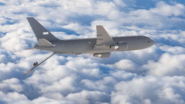 Das Tankflugzeug vom Typ Boeing KC-46 hat seinen Erstflug erfolgreich absolviert.