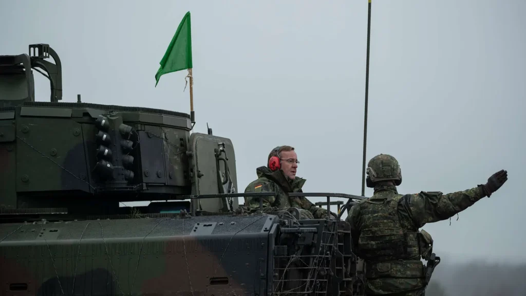 Verteidigungsminister Boris Pistorius auf Truppenbesuch in Altengrabow