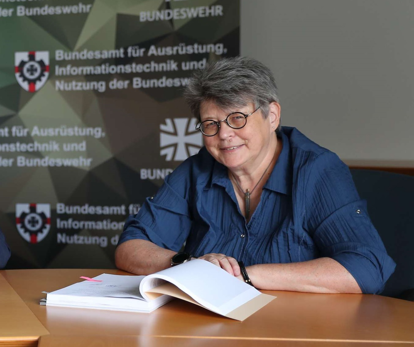 Annette Lehnigk-Emden, derzeitige Vizepräsidentin des BAAINBw und voraussichtliche Nachfolgerin im Amt der Präsidentin Korb.
