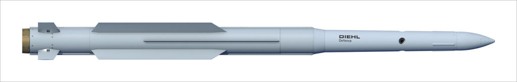 Entwurf des zweistufigen Interceptors zur Bekämpfung hypersonischer Bedrohungen.
