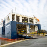 Seetransport mit einer RoRo-Fähre im (Re)-Deployment. Foto: Bundeswehr / Haehnel