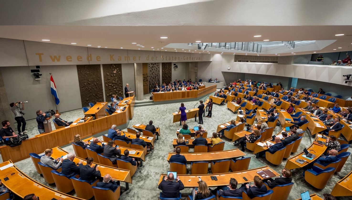 Niederlande beschließen NATO-Ausgaben von 5 Prozent des BIP in der zweiten Kammer des Parlaments.