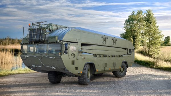 Das amphibische Brücken- und Fährensystems M3 von GDELS.