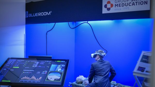 Auf der DiMiMED nutzte Skills Meducation den eigenen Auftritt, um Blueroom vorzustellen.