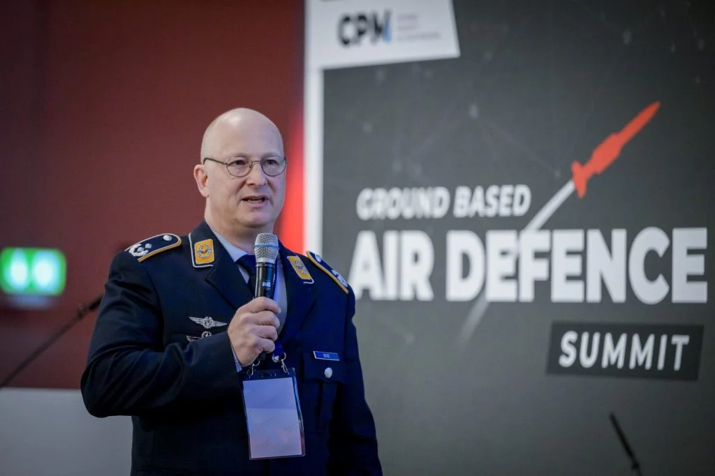 Impressionen vom Ground Based Air Defence Summit in Berlin – Bundeswehrvortrag.