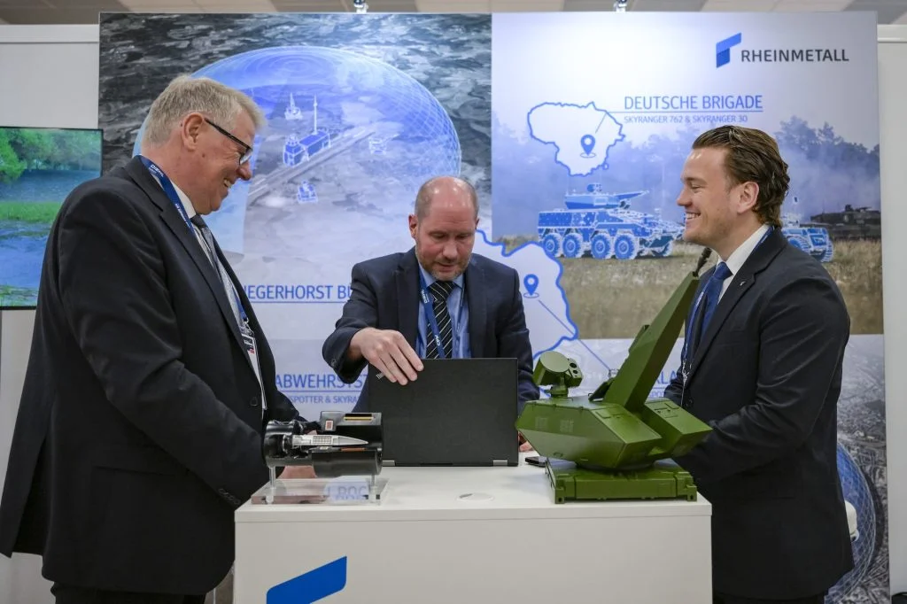 Impressionen vom Ground Based Air Defence Summit – Industrieausstellung Rheinmetall.