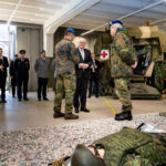 Frank Walter Steinmeier zu Besuch an der Sanitätsakademie der Bundeswehr