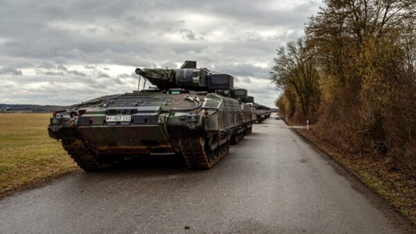 Mit einem Schützenpanzer Puma kommt die Bundeswehr zum NRW-Tag nach Köln.