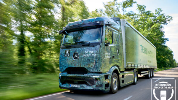 Der Mercedes-Benz eActros 600 ist “International Truck of the Year 2025