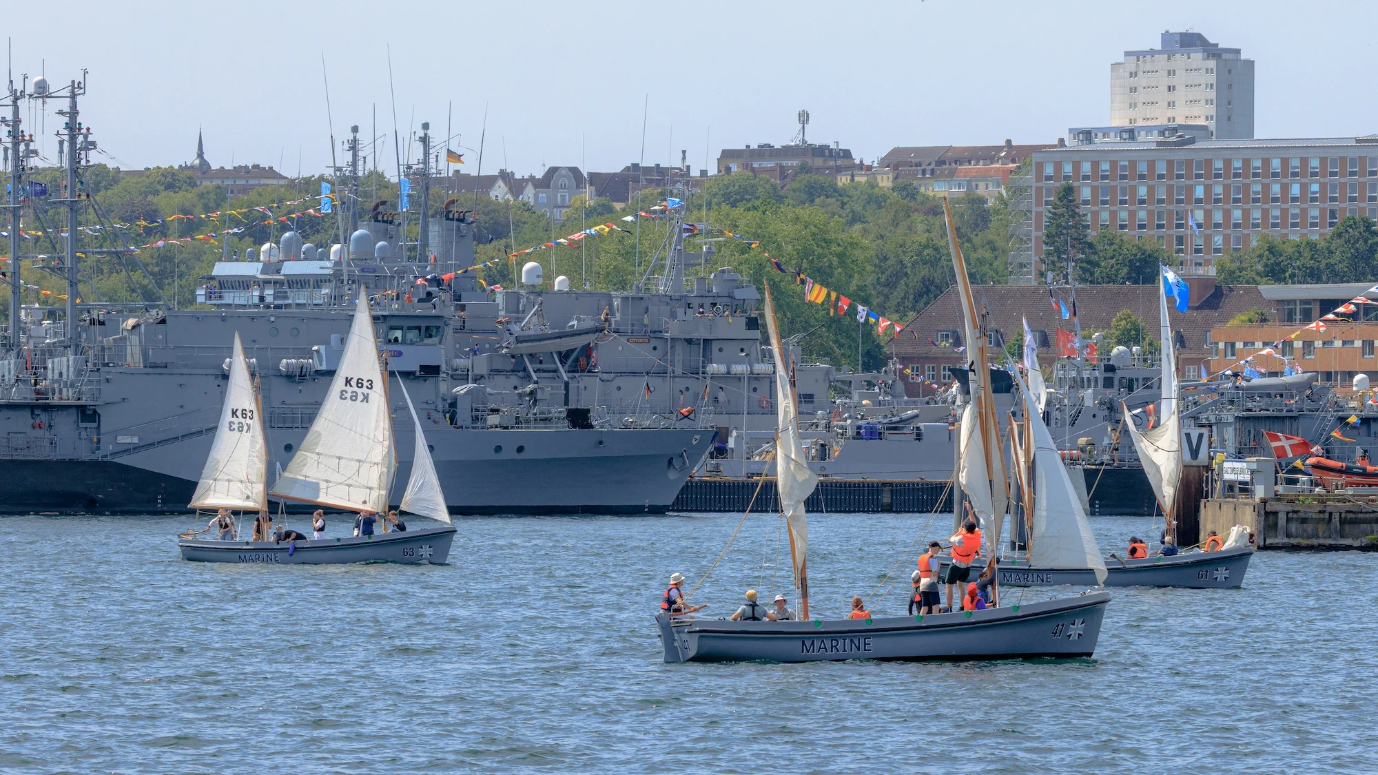 Die Deutsche Marine auf der Kieler Woche 2026 erleben.