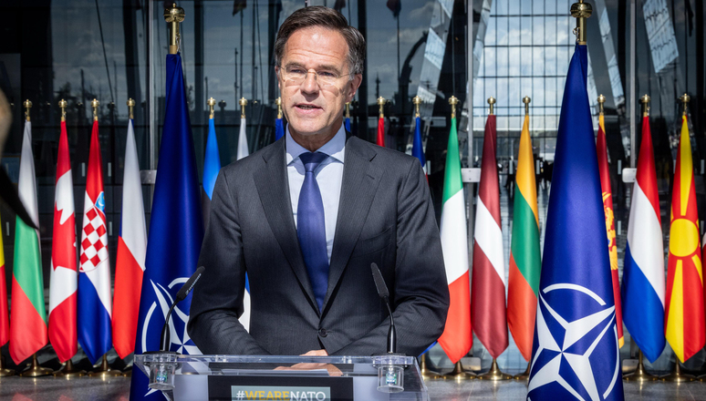 NATO-Generalsekretär Mark Rutte zur Verletzung des polnischen Luftraums durch russische Drohnen
