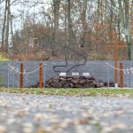 Ehrenhain aus Mali im Wald er Erinnerung feierlich eingegliedert : Ehrenhain Gao vor der Eröffnung.