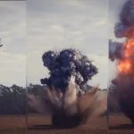 Das ERAM wurde am 21. Januar 2025 auf der Eglin Air Force Base mit scharfer Sprengladung statt.