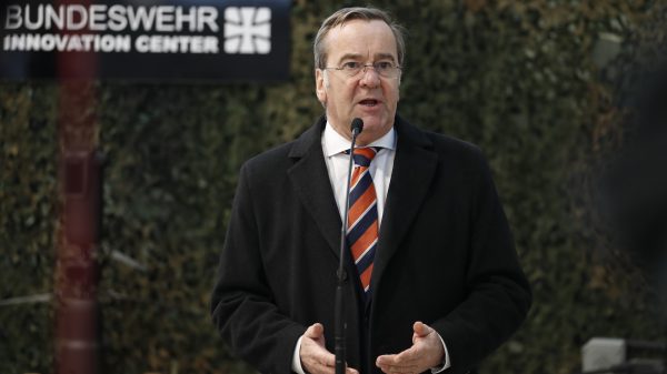 Eröffnung Innovationszentrum der Bundeswehr durch den Bundesminister der Verteidigung Boris Pistorius in Erding, am 02.02.2026.