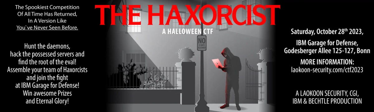 The Haxorcist – A Halloween CTF