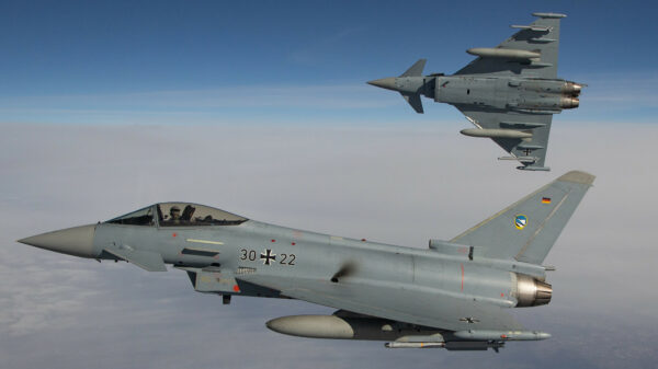 15 Eurofighter werden mit der modernen Aufklärungstechnik Arexis von Saab zum Elektronischen Kampf befähigt.