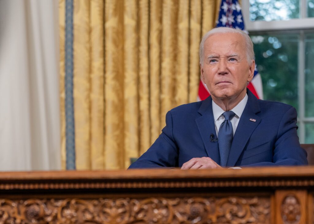 Der amtierende US-Präsident Joe Biden tritt nicht erneut als Präsidentschaftskandidat an.