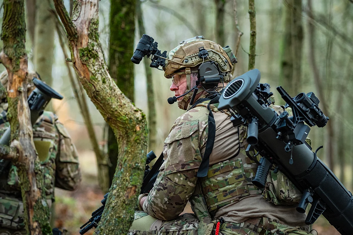 Das rückstoßfreie Carl-Gustaf-Gewehr ist ein tragbares Mehrzweck-Waffensystem von Saab.