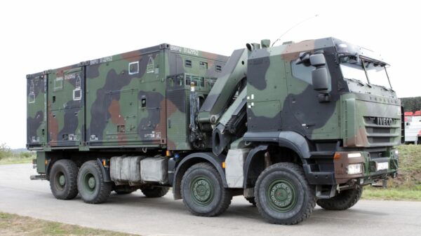 Der TEP 90 bietet mit seiner geschützten Fahrerkabine und dem modularen Aufbau eine überaus flexible und mobile Dekontamination im Rahmen der ABC-Abwehr.