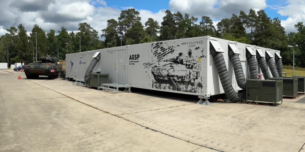 Das neue AGSP für den Schützenpanzer Puma.