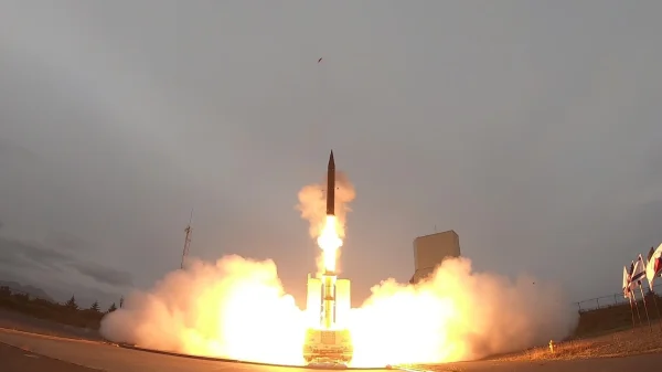 Das israelische Raketenabwehrsystem Arrow.