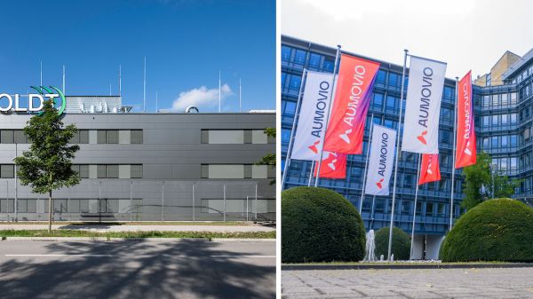 Der Sensorspezialist HENSOLDT und das Technologieunternehmen AUMOVIO unterschreiben Kooperationsvereinbarung „Von Arbeit in Arbeit“.