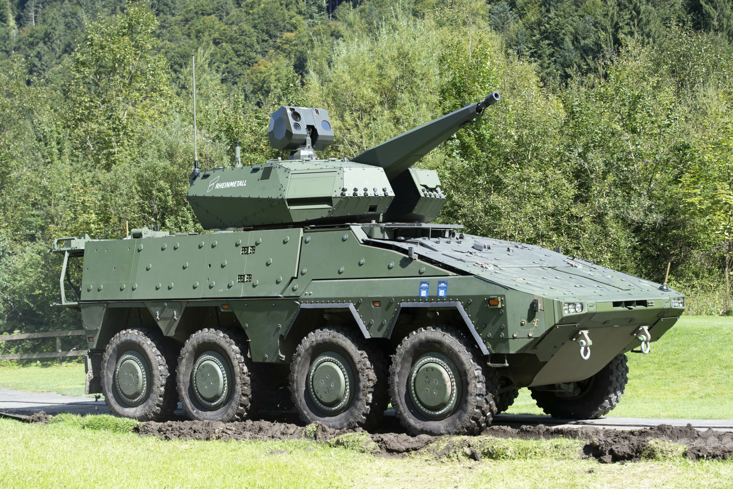 Gefahr von oben – Flugabwehr im Heer. SKYRANGER 30. Foto: Rheinmetall