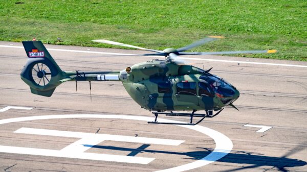 Der neue Kampfhubschrauber H145M der Bundeswehr hebt erstmals ab.