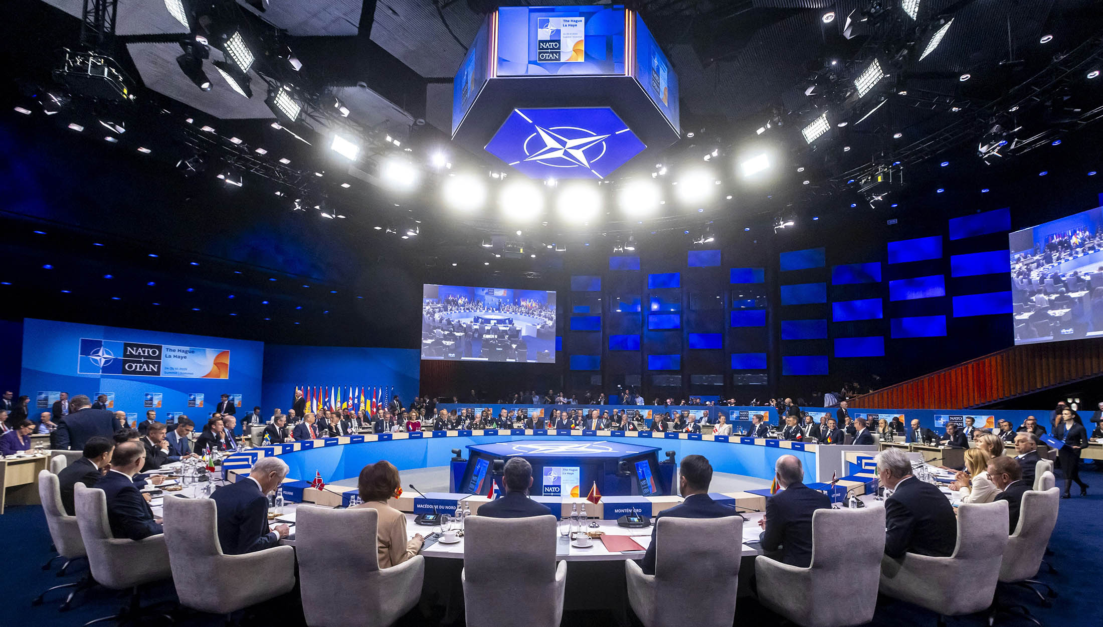 5 Prozent beschlossen: Der NATO-Gipfel 2025 in Den Haag: Tagung des Nordatlantikrats auf Ebene der Staats- und Regierungschefs.