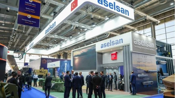 Der ASELSAN-Stand auf der WDS 2026.