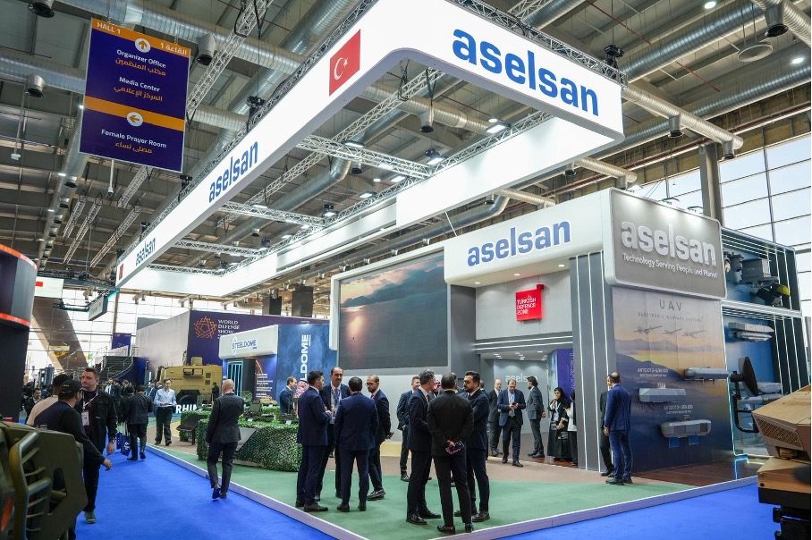 Der ASELSAN-Stand auf der WDS 2026.