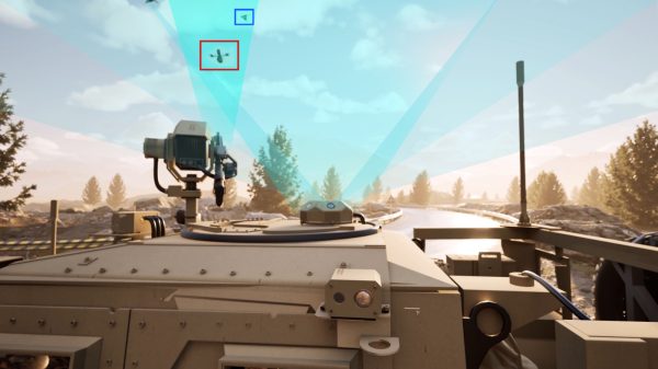 EDGE ClearSky ist Teil der EDGE-AI-Familie von Computer-Vision-Lösungen von Axon Vision, die für die schnelle Erkennung, Identifizierung und Abfangung von Bedrohungen aus der Luft direkt von gepanzerten Plattformen aus entwickelt wurden.