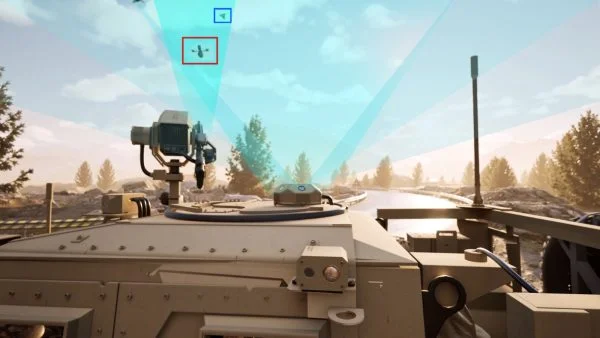 EDGE ClearSky ist Teil der EDGE-AI-Familie von Computer-Vision-Lösungen von Axon Vision, die für die schnelle Erkennung, Identifizierung und Abfangung von Bedrohungen aus der Luft direkt von gepanzerten Plattformen aus entwickelt wurden.