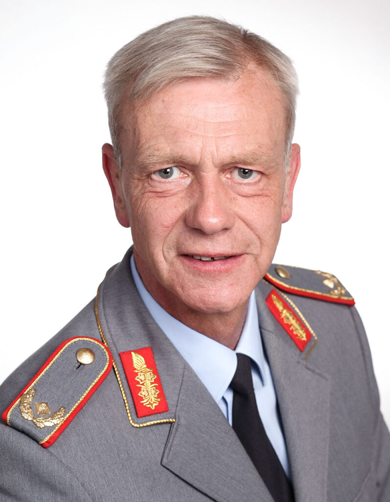 Brigadegeneral Uwe Becker, Kommandeur der Pionierschule und General der Pioniertruppe.
