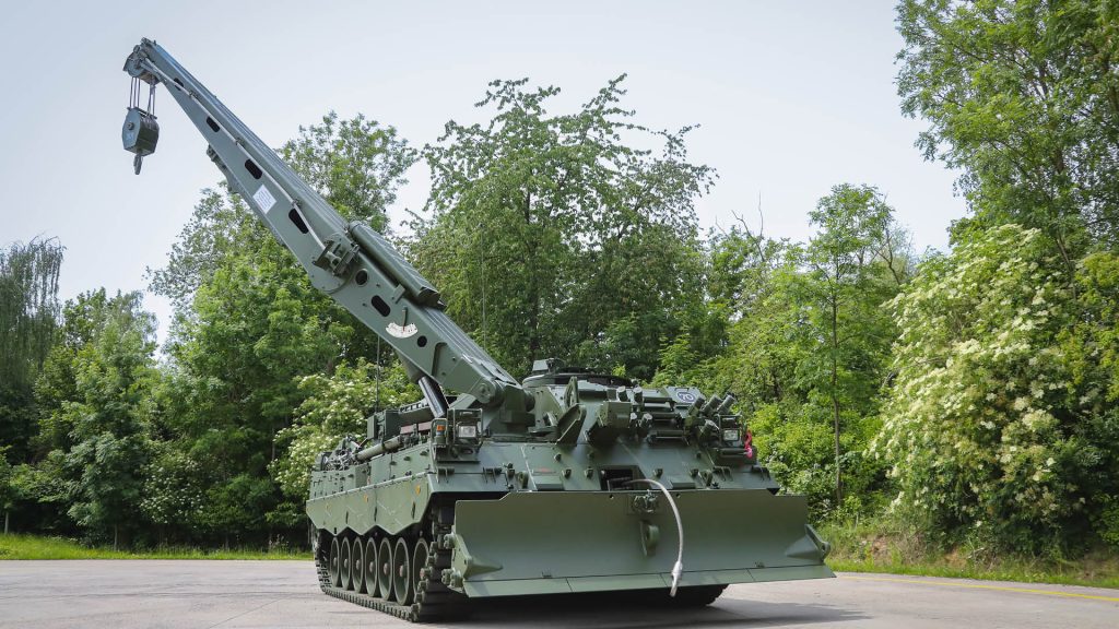 Der Bergepanzer 3 von Rheinmetall.