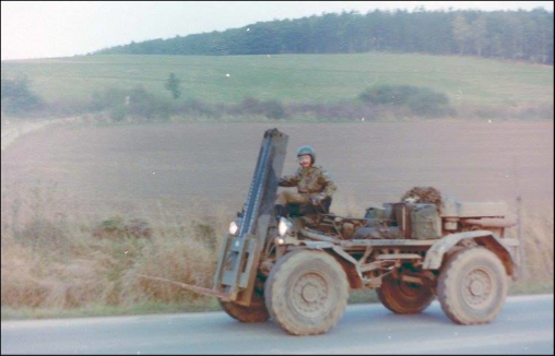 Ein BEAVER der Britischen Rheinarmee in den frühen 80er Jahren.