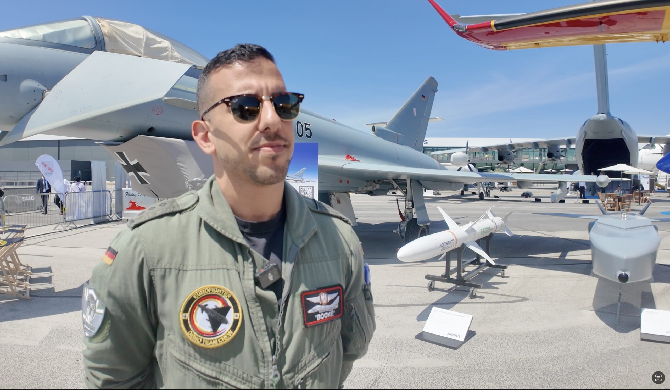 Deutscher Eurofighter-Pilot im Interview mit CPM Defence Network.