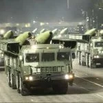 Iran: KN-23 auf einer Militärparade in Nordkorea.