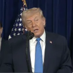 Donald Trump, US-Präsident (r.) machte heut ein Mar-a-Lago nähere Angaben zum erfolgten Angriff auf Venezuela. Von Erdöl und einem Regimewechsel war auch die Rede.