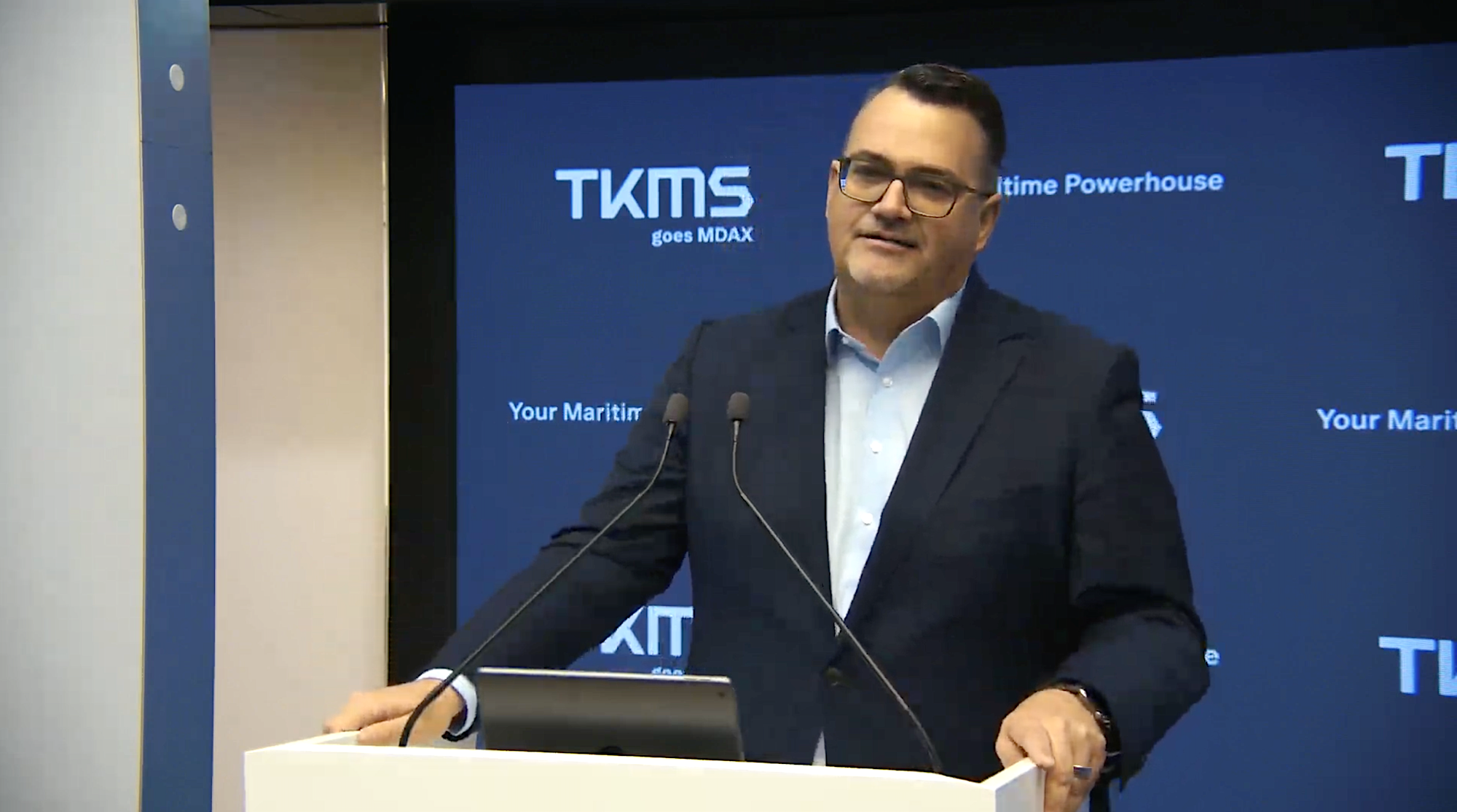 „TKMS ist somit sichtbarer denn je“, stellte TKMS-CEO Oliver Burkhard fest.