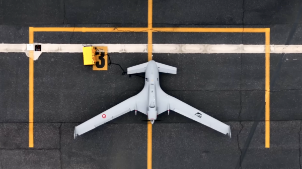 Der Kopf der türkischen Kamikazedrohne erinnert an einen Hammerhai.