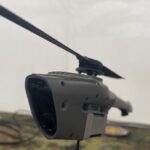 Die neuste Generation der Teledyne FLIR Nano-Drohne Black Hornet 4 auf den Teuto Defence Germany Behördentagen und Live Fire Days 2024.