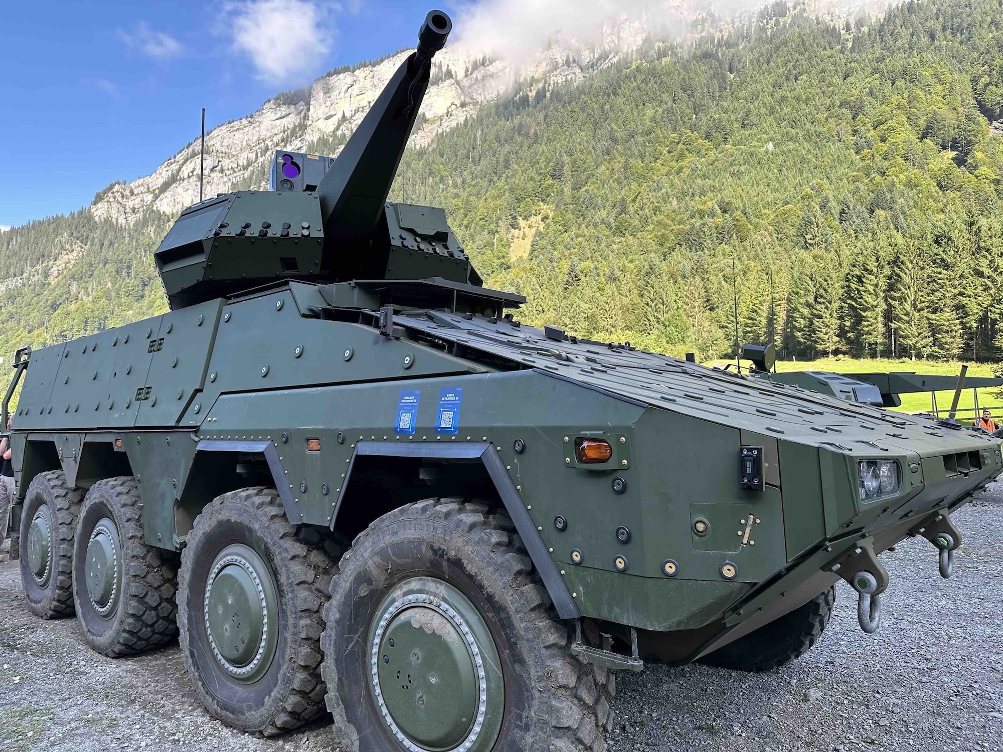 Allein 2.500 Boxer mit unterschiedlichen Fähigkeitsmodulen, hier der Skyranger von Rheinmetall, will die Bundeswehr laut Insidern in den kommenden Jahren beschaffen.